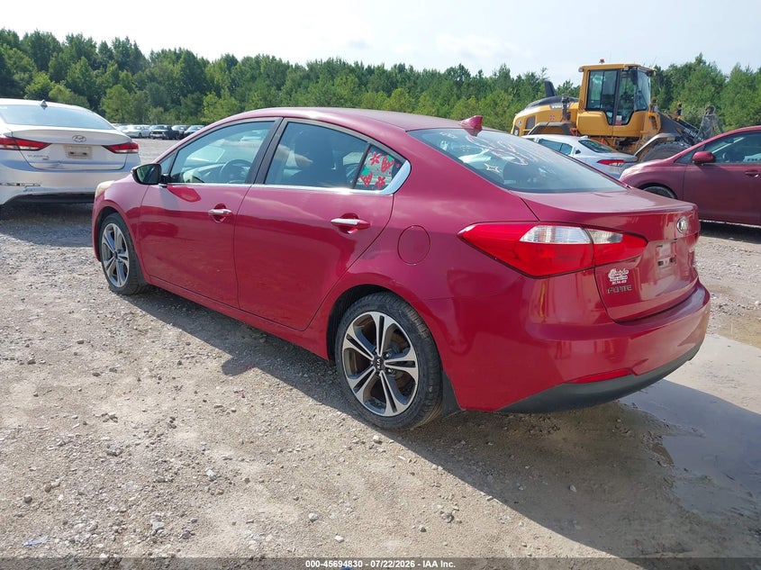 2015 Kia Forte VIN KNAFX4A85F5315337 IAAI salvage auction — NORMAL WEAR, Clear (Alabama), sold $375 on 2026-07-29 (photo 3)