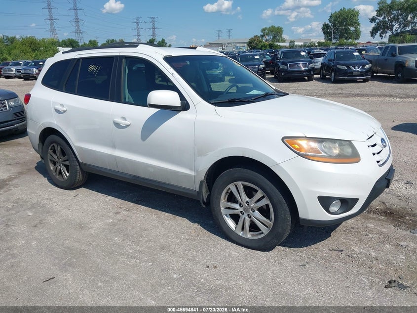 2011 Hyundai Santa fe VIN 5XYZHDAG3BG048995 IAAI salvage auction — NORMAL WEAR, Clear (Illinois), sold $225 on 2026-07-29 (photo 1)
