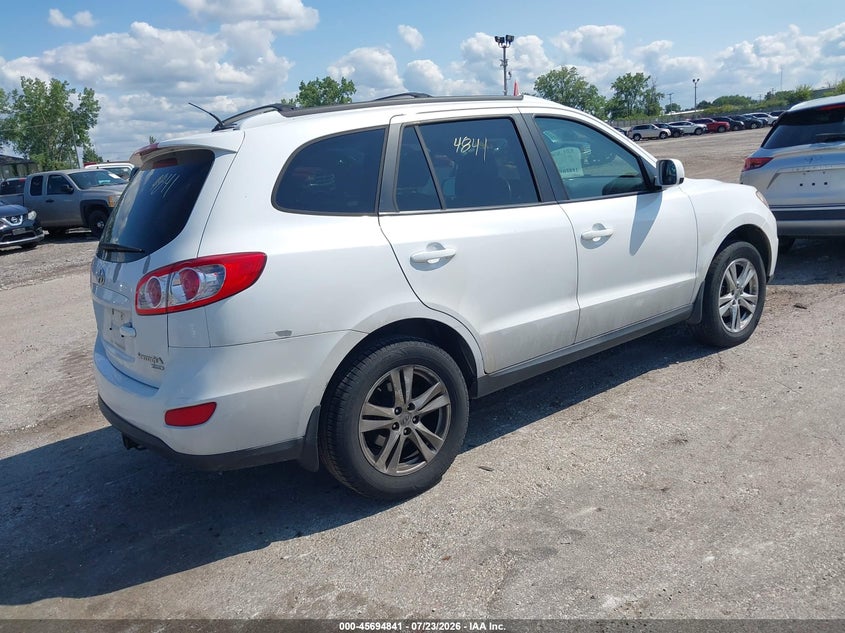 2011 Hyundai Santa fe VIN 5XYZHDAG3BG048995 IAAI salvage auction — NORMAL WEAR, Clear (Illinois), sold $225 on 2026-07-29 (photo 4)