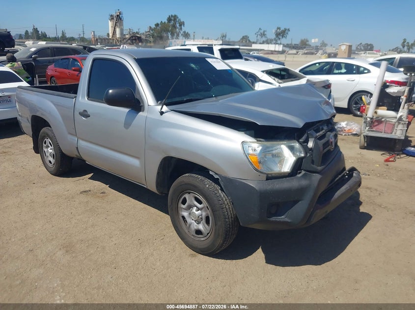 2014 Toyota Tacoma VIN 5TFNX4CNXEX037572 IAAI salvage auction — FRONT END, Salvage (California), sold $2,150 on 2026-08-02 (photo 1)