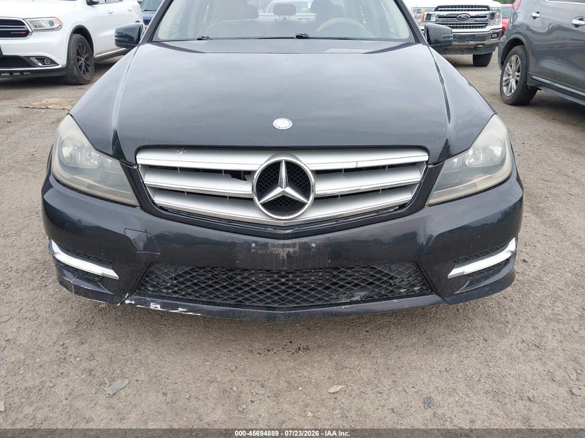2012 Mercedes-benz C class VIN WDDGF4HB5CR200369 IAAI salvage auction — FRONT END, Bill Of Sale (Washington), sold $2,500 on 2026-08-05 (photo 6)