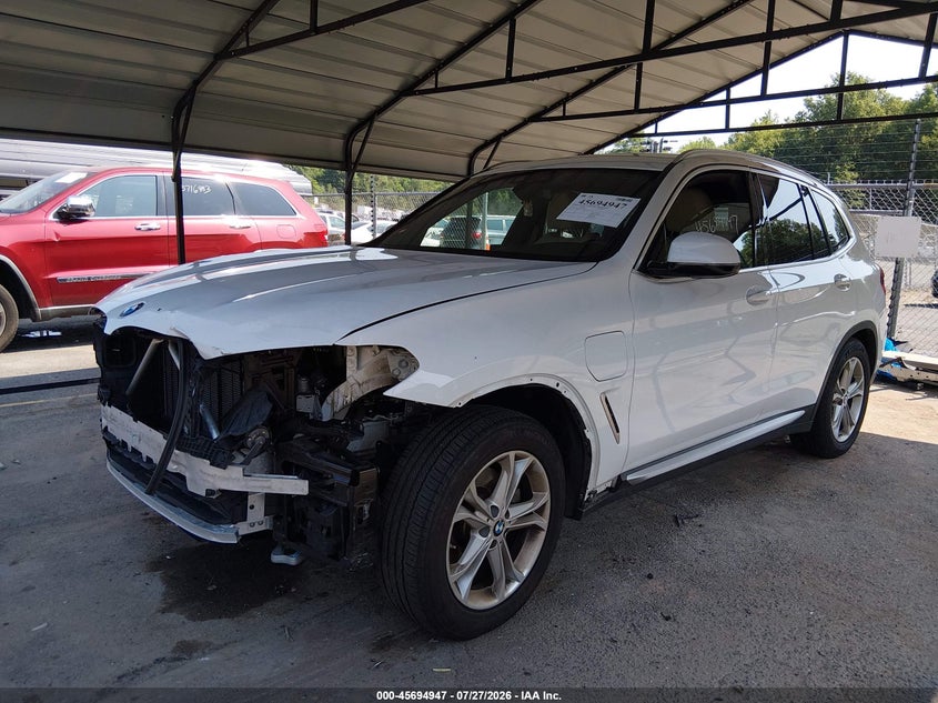 2021 BMW X3 VIN 5UXTS1C00M9G26370 IAAI salvage auction — FRONT END, Salvage (Connecticut), sold $14,800 on 2026-08-02 (photo 2)