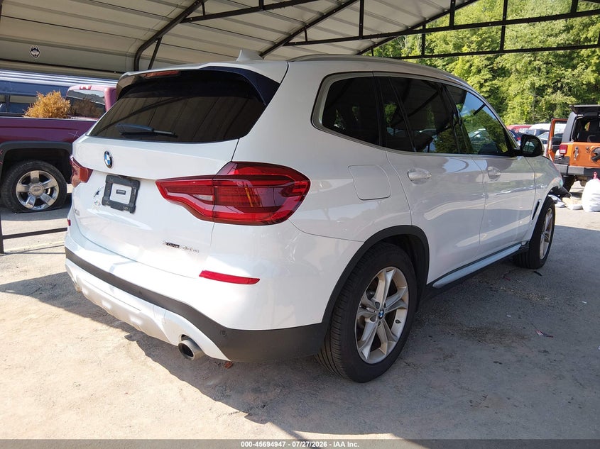 2021 BMW X3 VIN 5UXTS1C00M9G26370 IAAI salvage auction — FRONT END, Salvage (Connecticut), sold $14,800 on 2026-08-02 (photo 4)