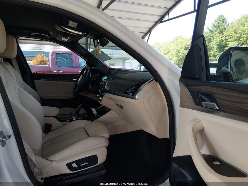 2021 BMW X3 VIN 5UXTS1C00M9G26370 IAAI salvage auction — FRONT END, Salvage (Connecticut), sold $14,800 on 2026-08-02 (photo 5)