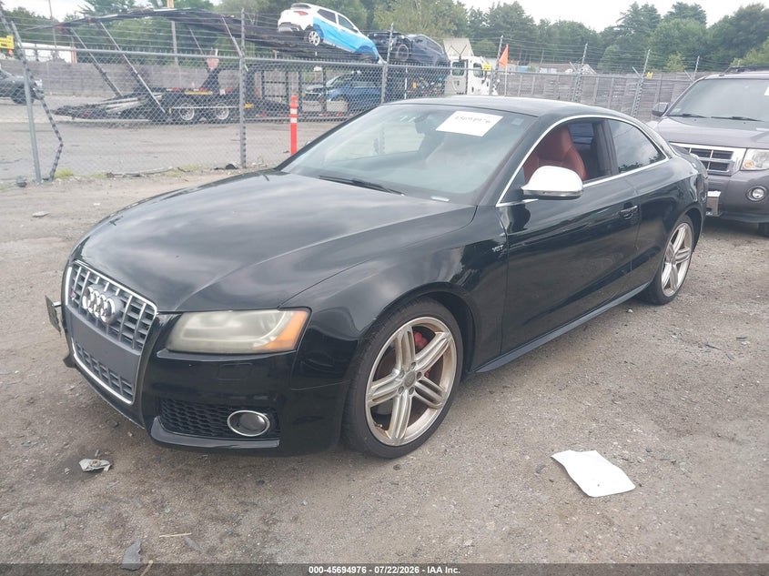 2012 Audi S5 VIN WAUCVAFR0CA001431 IAAI salvage auction — NORMAL WEAR, Reconstructed (Massachusetts), sold $1,900 on 2026-07-31 (photo 2)