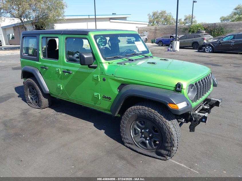 2025 Jeep Wrangler / VIN 1C4PJXDGXSW548454 — IAAI salvage auction photo