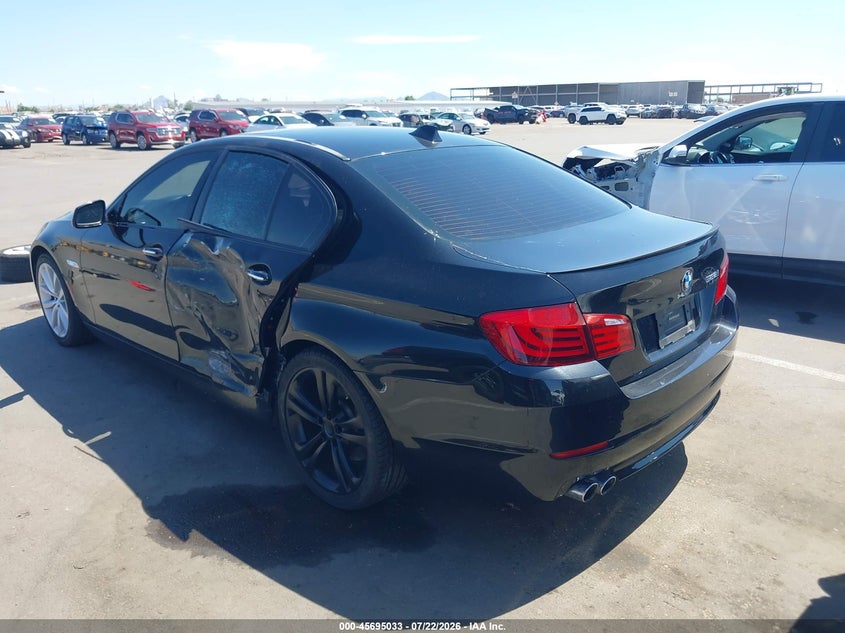 2011 BMW 5 series VIN WBAFR1C52BC744789 IAAI salvage auction — REAR END, Salvage (Arizona), sold $1,600 on 2026-08-01 (photo 6)