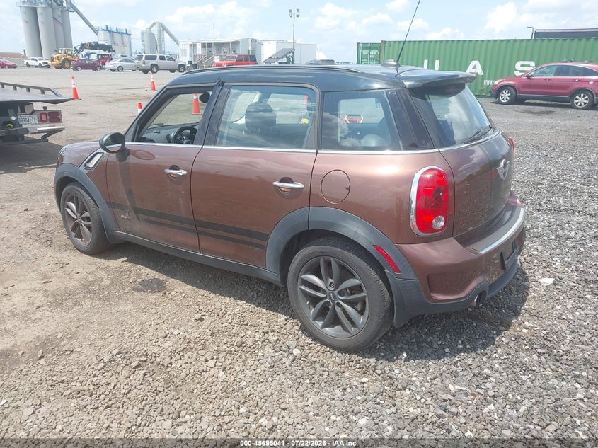2013 Mini Countryman VIN WMWZC5C59DWP31805 IAAI salvage auction — NORMAL WEAR, Clear (New York), sold $525 on 2026-07-28 (photo 3)