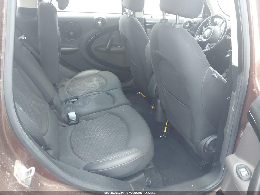 2013 Mini Countryman VIN WMWZC5C59DWP31805 IAAI salvage auction — NORMAL WEAR, Clear (New York), sold $525 on 2026-07-28 (photo 8)