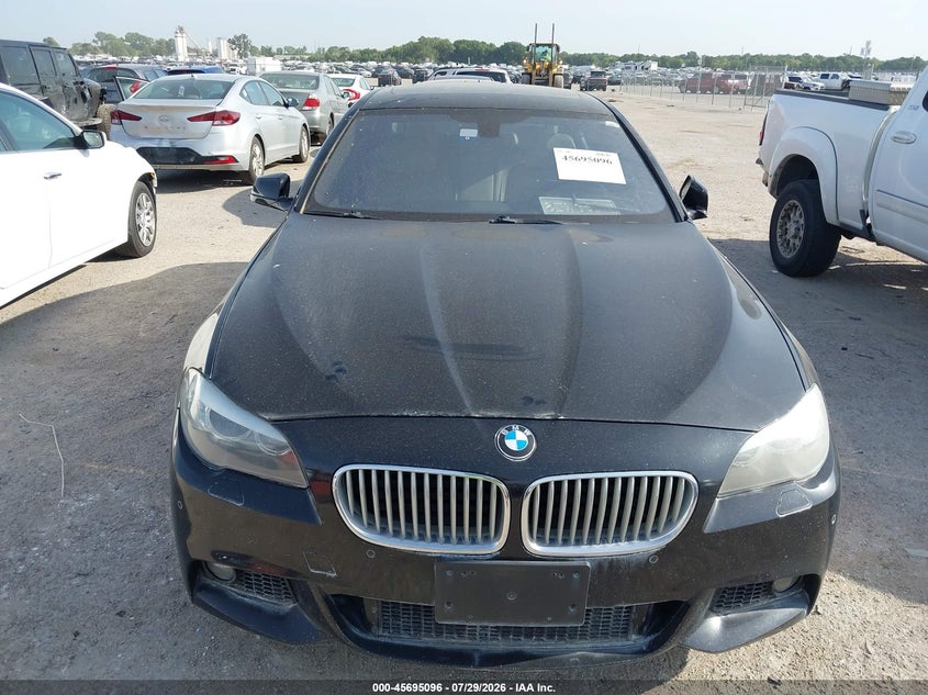 2013 BMW 5er VIN WBAFR9C53DDX80020 IAAI salvage auction — NORMAL WEAR, Original (Texas), sold $875 on 2026-08-04 (photo 6)