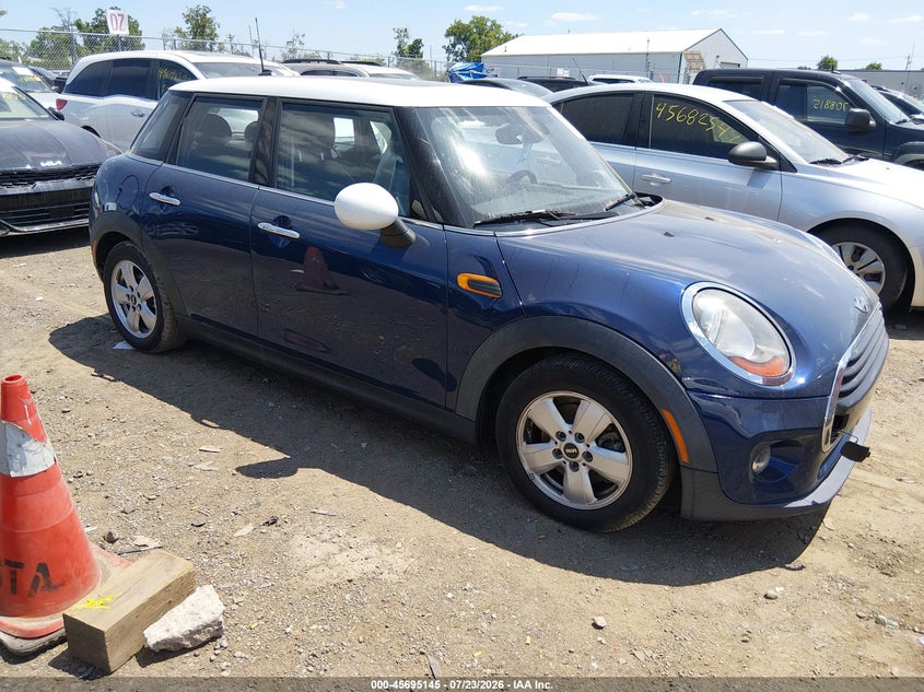 2017 Mini Hard top VIN WMWXU1C59H2E18430 IAAI salvage auction — WATER/FLOOD, Salvage (Ohio), sold $725 on 2026-08-05 (photo 1)