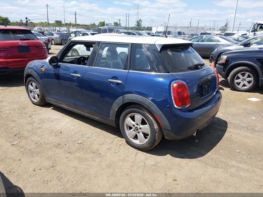 2017 Mini Hard top VIN WMWXU1C59H2E18430 IAAI salvage auction — WATER/FLOOD, Salvage (Ohio), sold $725 on 2026-08-05 (photo 3)