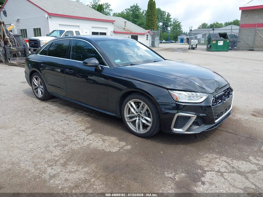 2023 Audi A4 VIN WAUEAAF46PN016992 — IAAI salvage auction photo
