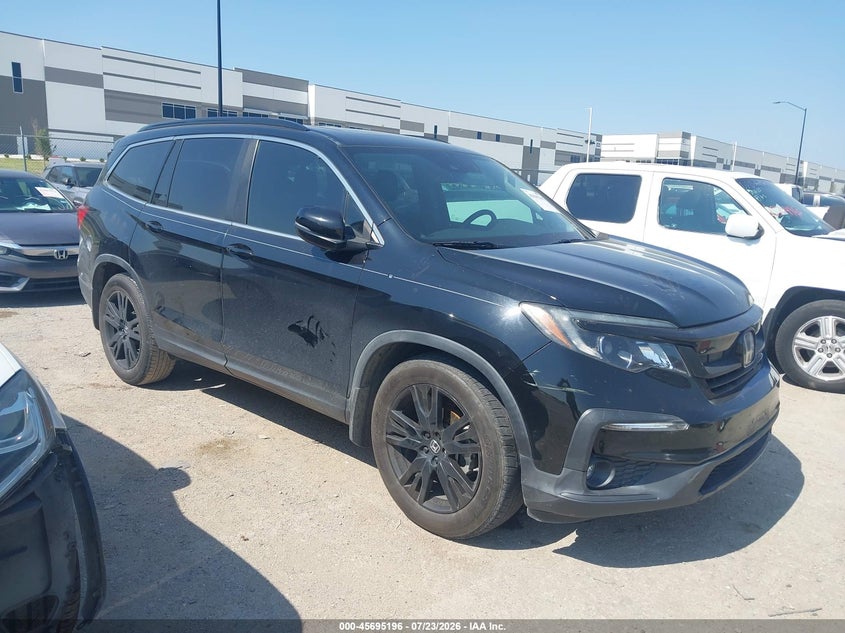 2021 Honda Pilot VIN 5FNYF5H20MB022124 — IAAI salvage auction photo