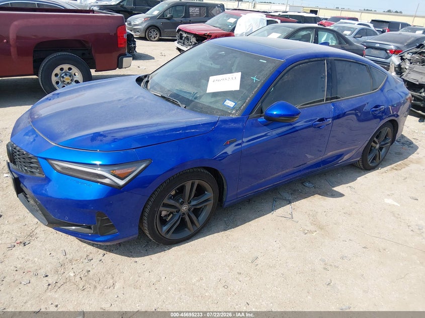 2025 Acura Integra VIN 19UDE4G79SA004186 IAAI salvage auction — RIGHT SIDE, Salvage Title, sold $10,100 on 2026-08-27 (photo 2)
