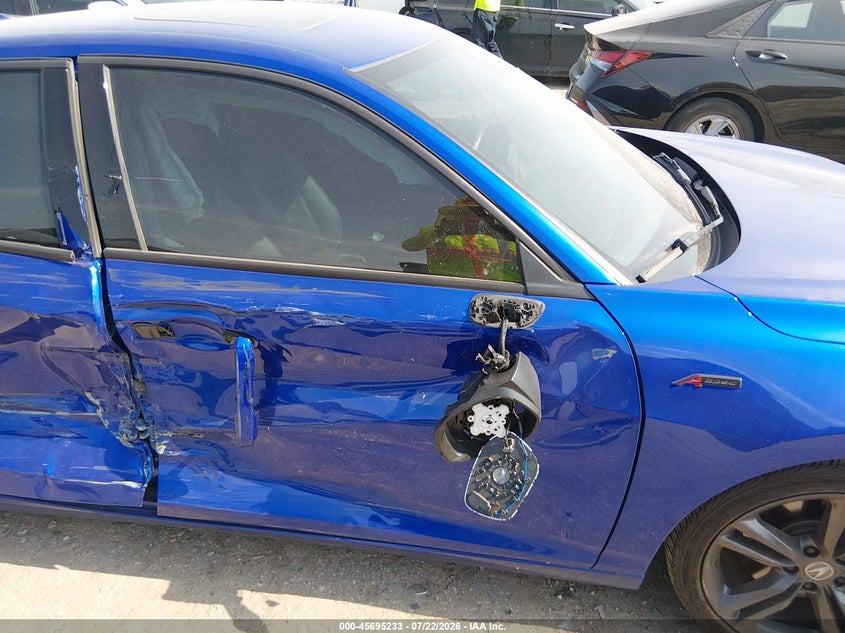 2025 Acura Integra VIN 19UDE4G79SA004186 IAAI salvage auction — RIGHT SIDE, Salvage Title, sold $10,100 on 2026-08-27 (photo 6)