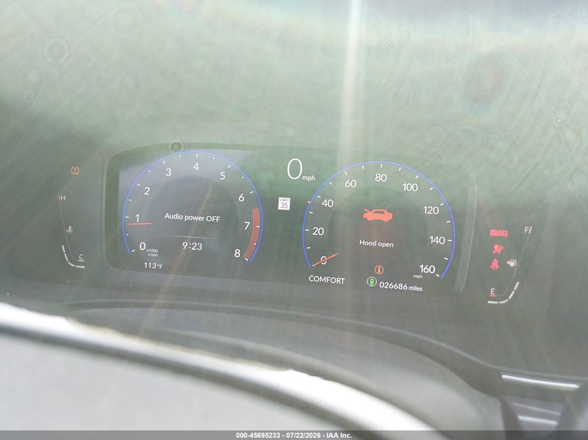 2025 Acura Integra VIN 19UDE4G79SA004186 IAAI salvage auction — RIGHT SIDE, Salvage Title, sold $10,100 on 2026-08-27 (photo 7)