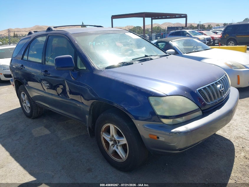 2001 Lexus Rx 300 VIN JTJHF10U310184858 IAAI salvage auction — NORMAL WEAR, Clear - Dealer Only (California), sold $25 on 2026-07-30 (photo 1)