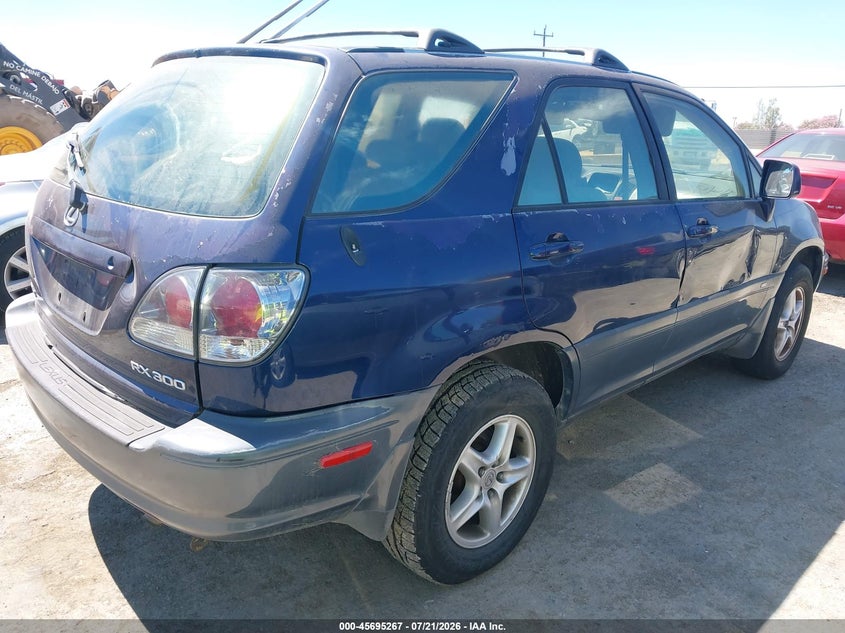 2001 Lexus Rx 300 VIN JTJHF10U310184858 IAAI salvage auction — NORMAL WEAR, Clear - Dealer Only (California), sold $25 on 2026-07-30 (photo 4)