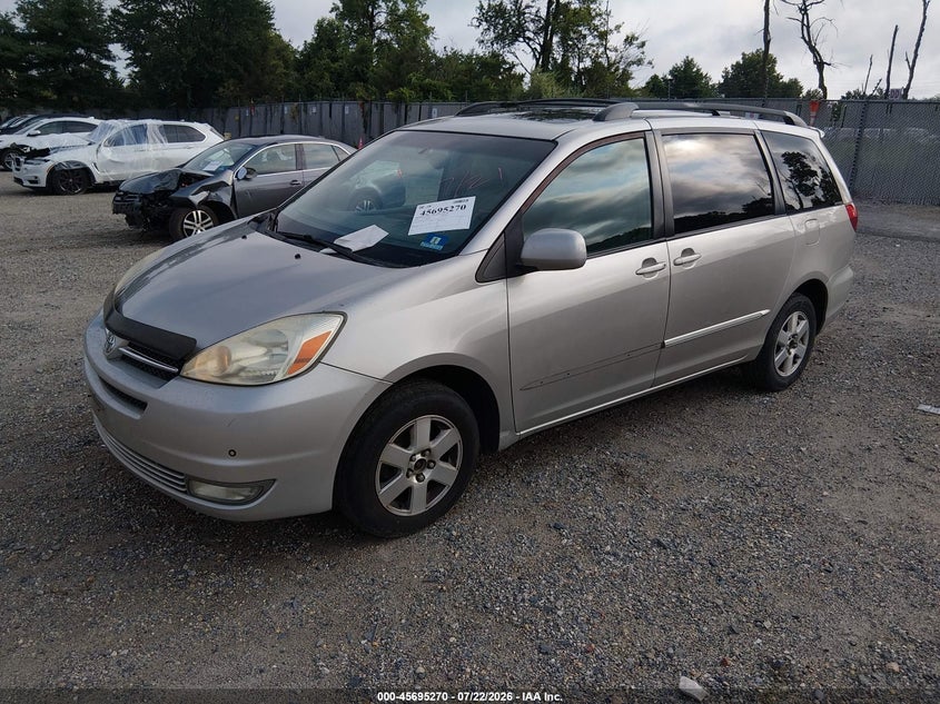 2005 Toyota Sienna VIN 5TDBA22C25S039296 IAAI salvage auction — NORMAL WEAR, Clear (New Jersey), sold $775 on 2026-07-28 (photo 2)