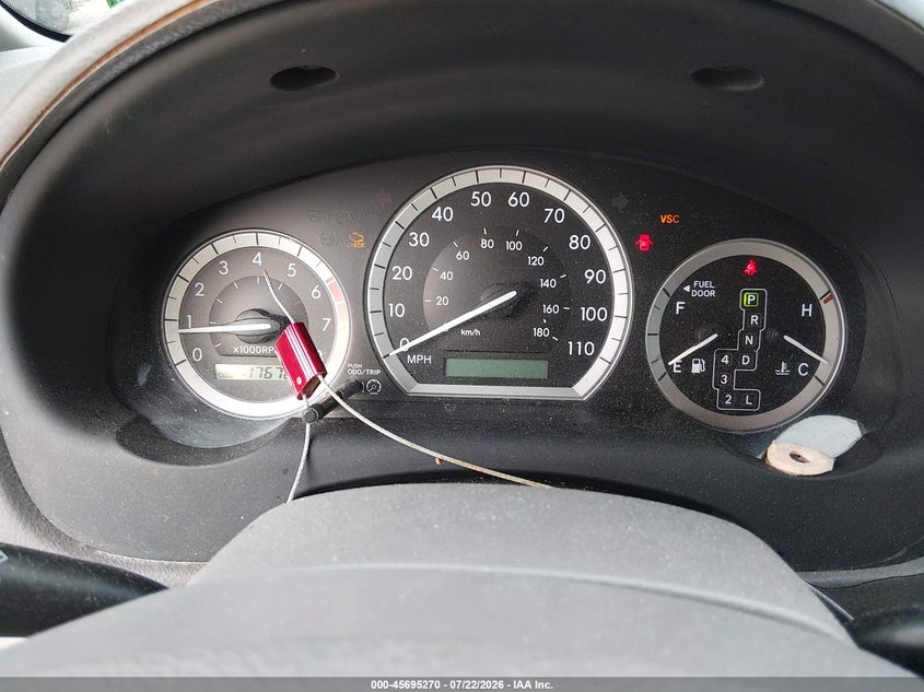 2005 Toyota Sienna VIN 5TDBA22C25S039296 IAAI salvage auction — NORMAL WEAR, Clear (New Jersey), sold $775 on 2026-07-28 (photo 7)