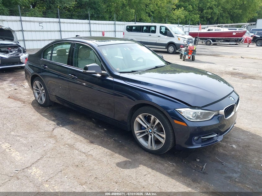 2015 BMW VIN WBA3B3G57FNR88767 IAAI salvage auction — NORMAL WEAR, Salvage Title, sold $1,850 on 2026-08-10 (photo 1)