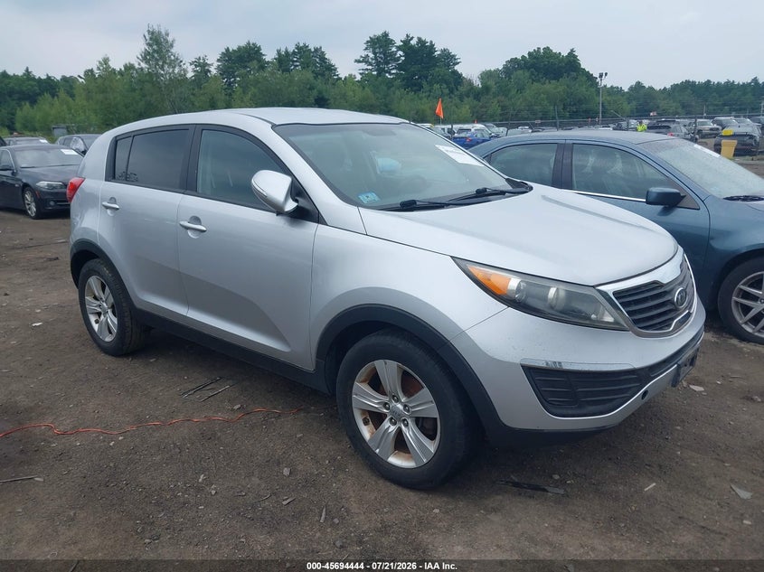 2012 Kia Sportage VIN KNDPB3A29C7310766 IAAI salvage auction — NORMAL WEAR, Salvage Title, sold $1,600 on 2026-07-24 (photo 1)