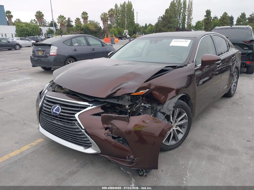 2018 Lexus ES VIN JTHBW1GG4J2169457 IAAI salvage auction — LEFT FRONT, Salvage (California), sold $6,000 on 2026-08-03 (photo 6)