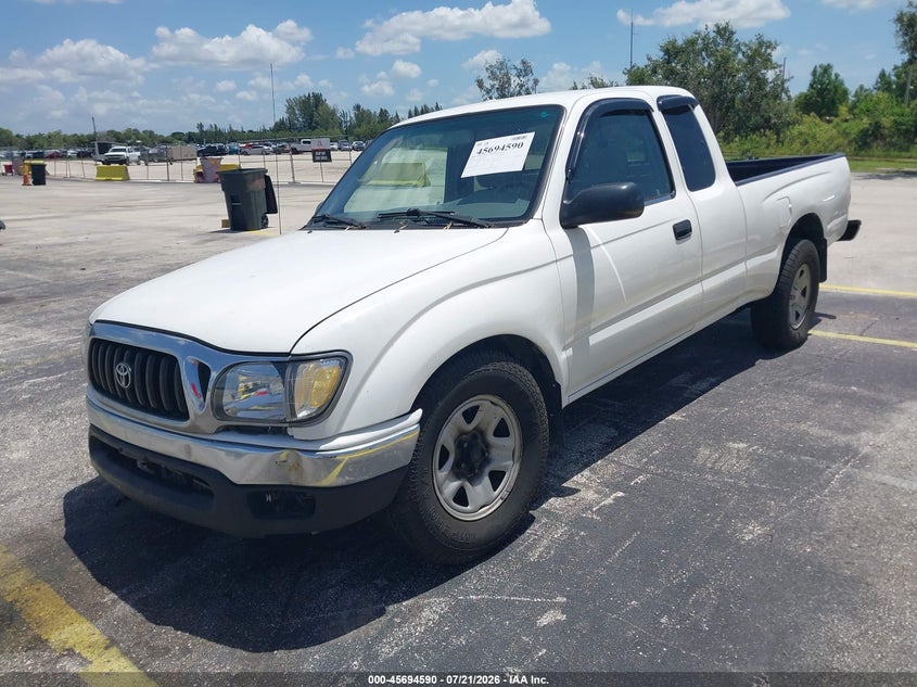 2001 Toyota Tacoma VIN 5TEVL52NX1Z825323 IAAI salvage auction — RIGHT SIDE, Clear (Florida), sold $25 on 2026-07-30 (photo 2)