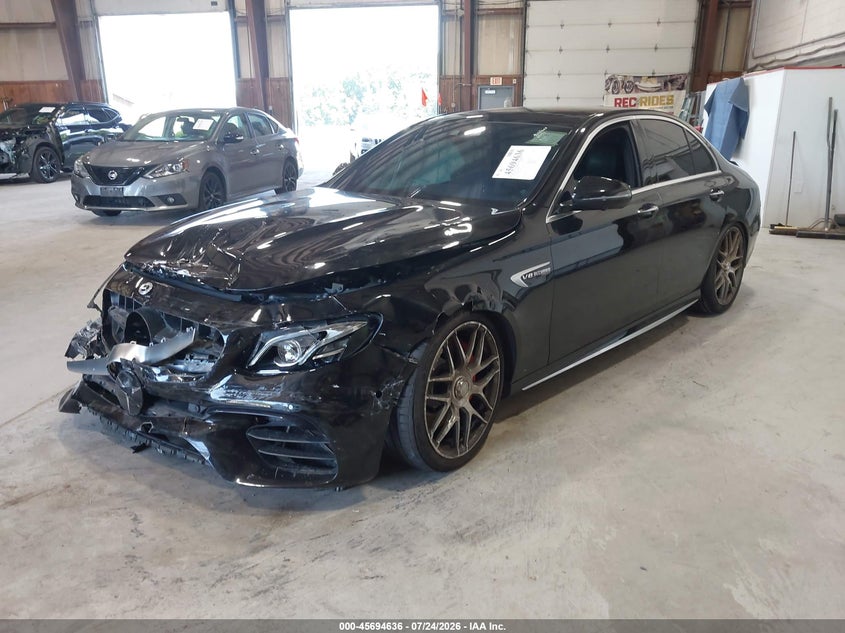 2019 Mercedes-benz VIN WDDZF8KB6KA523772 IAAI salvage auction — FRONT END, Mv-907A (New York), sold $17,000 on 2026-08-17 (photo 2)