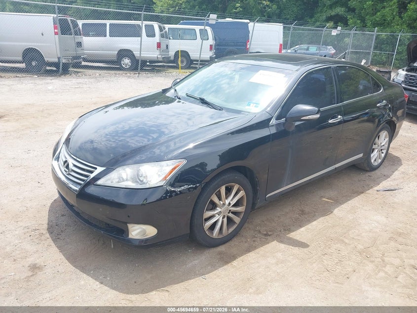 2010 Lexus Es 350 VIN JTHBK1EG3A2407443 IAAI salvage auction — NORMAL WEAR, Clear (New Jersey), sold $250 on 2026-07-28 (photo 2)
