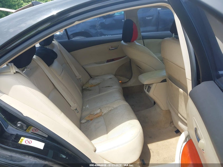 2010 Lexus Es 350 VIN JTHBK1EG3A2407443 IAAI salvage auction — NORMAL WEAR, Clear (New Jersey), sold $250 on 2026-07-28 (photo 8)