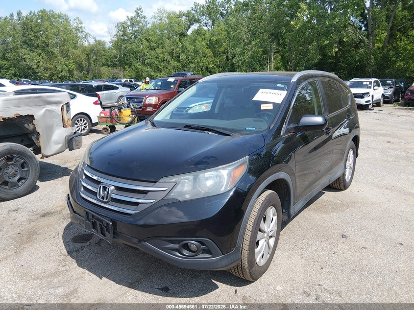 2013 Honda Cr-v VIN 2HKRM4H7XDH684276 IAAI salvage auction — RIGHT FRONT, Salvage (Ohio), sold $1,950 on 2026-08-07 (photo 2)