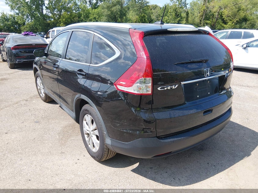 2013 Honda Cr-v VIN 2HKRM4H7XDH684276 IAAI salvage auction — RIGHT FRONT, Salvage (Ohio), sold $1,950 on 2026-08-07 (photo 3)