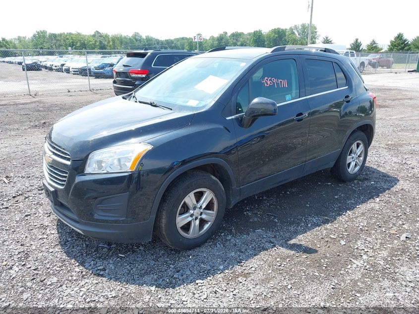 2016 Chevrolet Trax VIN KL7CJPSB6GB736342 IAAI salvage auction — NORMAL WEAR, Clear (New York), sold $475 on 2026-07-28 (photo 2)
