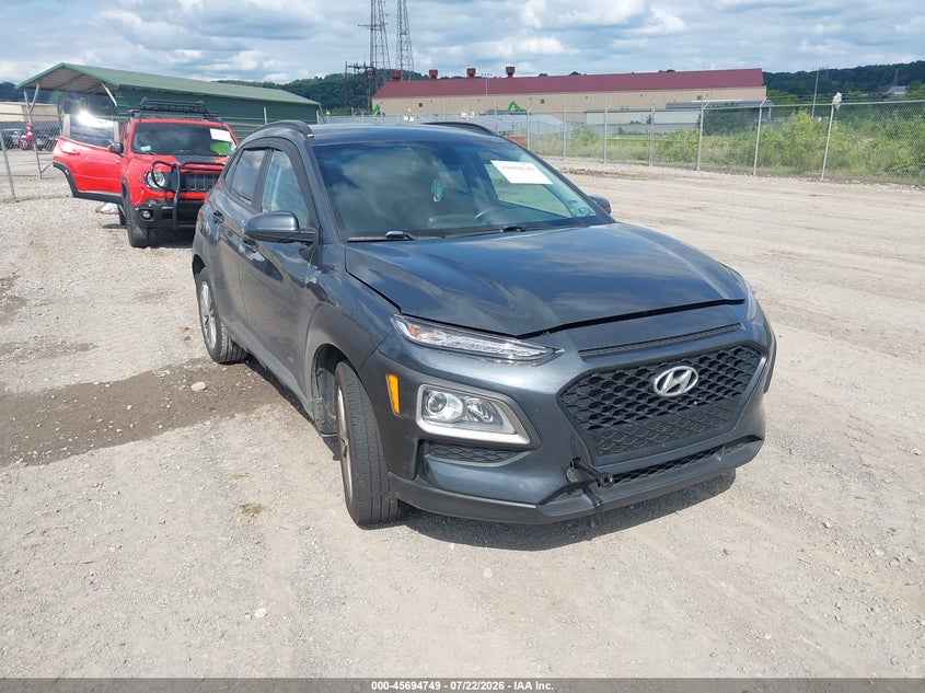 2019 Hyundai Kona VIN KM8K2CAA1KU371557 IAAI salvage auction — NORMAL WEAR, Clear (Pennsylvania), sold $25 on 2026-07-28 (photo 1)