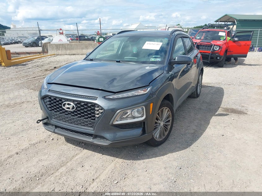 2019 Hyundai Kona VIN KM8K2CAA1KU371557 IAAI salvage auction — NORMAL WEAR, Clear (Pennsylvania), sold $25 on 2026-07-28 (photo 2)