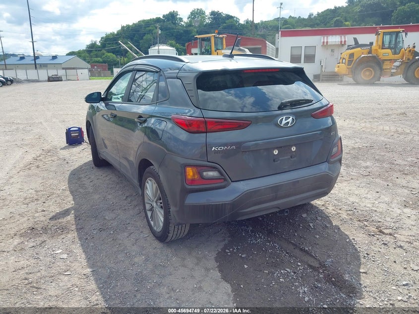 2019 Hyundai Kona VIN KM8K2CAA1KU371557 IAAI salvage auction — NORMAL WEAR, Clear (Pennsylvania), sold $25 on 2026-07-28 (photo 3)