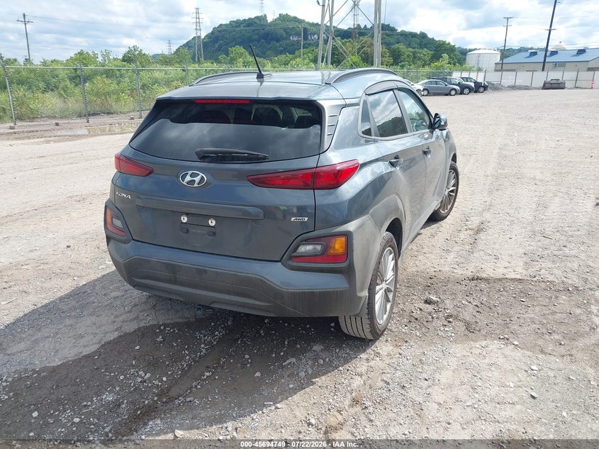2019 Hyundai Kona VIN KM8K2CAA1KU371557 IAAI salvage auction — NORMAL WEAR, Clear (Pennsylvania), sold $25 on 2026-07-28 (photo 4)