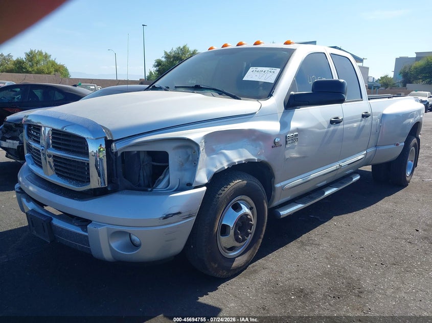 2007 Dodge Ram 3500 VIN 3D7ML48C97G721928 IAAI salvage auction — SIDE, Salvage Certificate (California), sold $7,100 on 2026-07-31 (photo 6)