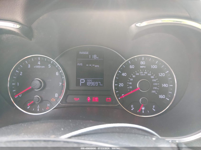 2015 Kia Forte VIN KNAFK4A62F5408068 IAAI salvage auction — NORMAL WEAR, Original (Texas), sold $400 on 2026-07-28 (photo 7)