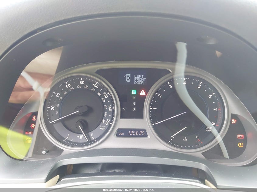 2007 Lexus Is 350 VIN JTHBE262672008079 IAAI salvage auction — NORMAL WEAR, Clear (Maryland), sold $25 on 2026-07-23 (photo 7)