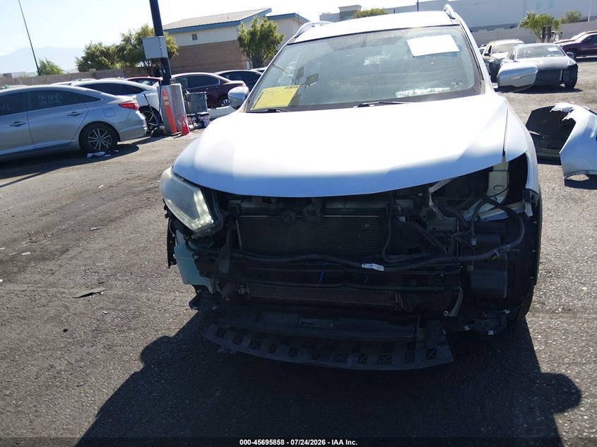 2015 Nissan Rogue VIN KNMAT2MV3FP568918 IAAI salvage auction — FRONT & REAR, Wait Title, sold $1,725 on 2026-07-31 (photo 6)