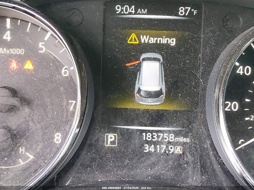 2015 Nissan Rogue VIN KNMAT2MV3FP568918 IAAI salvage auction — FRONT & REAR, Wait Title, sold $1,725 on 2026-07-31 (photo 7)