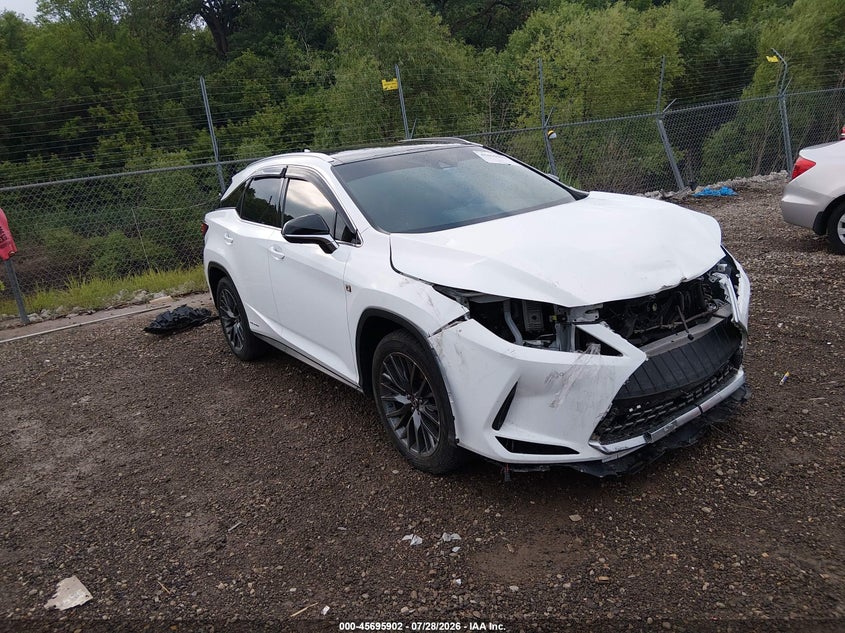 2017 Lexus Rx VIN 2T2BGMCA1HC012753 — IAAI salvage auction photo