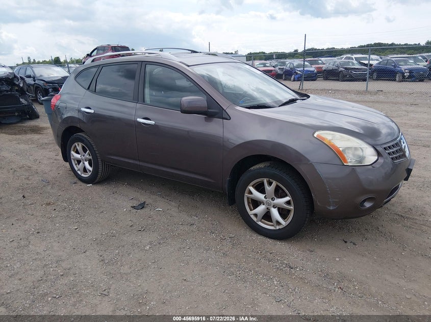 2010 Nissan Rogue VIN JN8AS5MV1AW605956 IAAI salvage auction — NORMAL WEAR, Clear (Illinois), sold $575 on 2026-07-29 (photo 1)