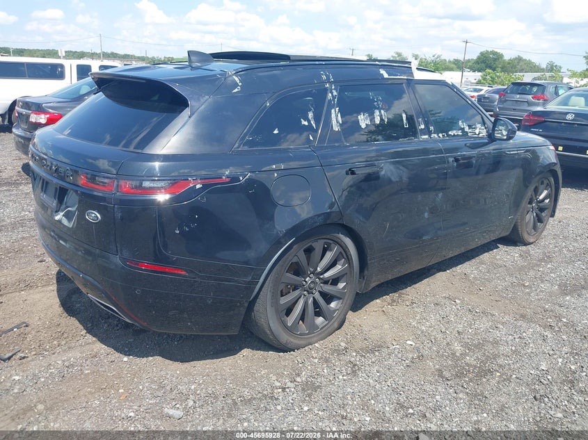 2019 Land rover Range rover velar VIN SALYL2FV5KA225710 IAAI salvage auction — WATER/FLOOD, Clear (New York), sold $2,050 on 2026-07-29 (photo 4)