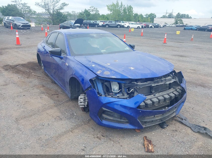 2023 Acura Tlx VIN 19UUB5F58PA000104 IAAI salvage auction — NORMAL WEAR, Salvage Title, sold $10,200 on 2026-09-01 (photo 6)