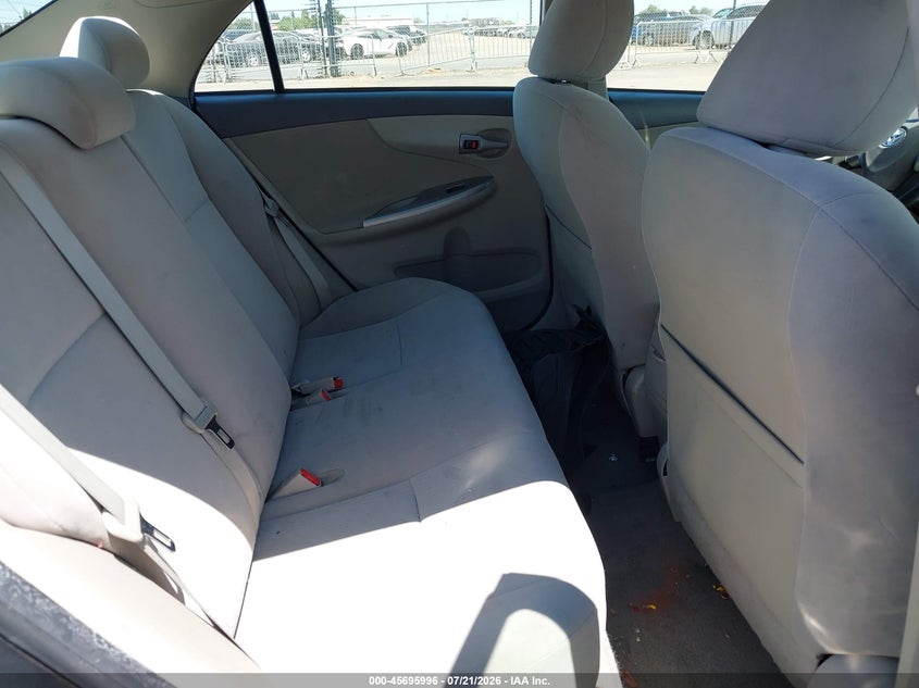 2010 Toyota Corolla VIN JTDBU4EE5AJ059890 IAAI salvage auction — NORMAL WEAR, Clear - Dealer Only (California), sold $25 on 2026-07-29 (photo 8)