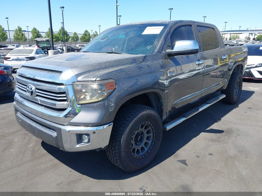 2017 Toyota Tundra VIN 5TFAY5F1XHX606189 IAAI salvage auction — THEFT, Wait Title, sold $14,000 on 2026-08-02 (photo 2)